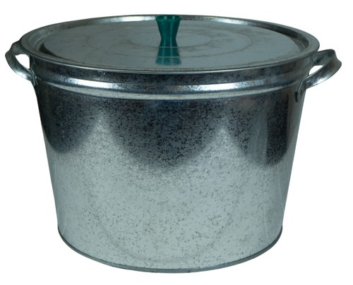 Secchio zinco grigio - di,