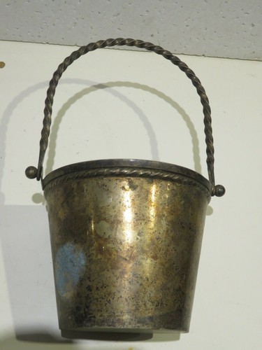 Vecchio cestello metallo - vecchio, in